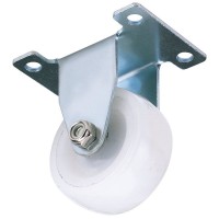 DRAPER 100mm Dia. Fixed Plate Fixing Nylon Wheel - S.W.L. 125Kg was 5.68 £3.99